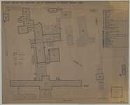 217624 Situatie van het Militair Hospitaal (Springweg 21) te Utrecht.N.B.: De naam en het adres zijn rond 1970 ...